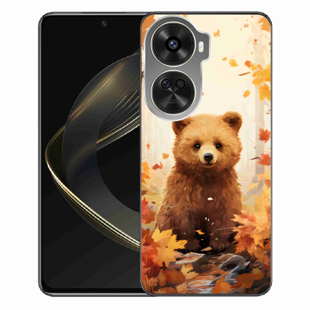 Gelový kryt mmCase na Huawei Nova 12 SE - medvěd v lese