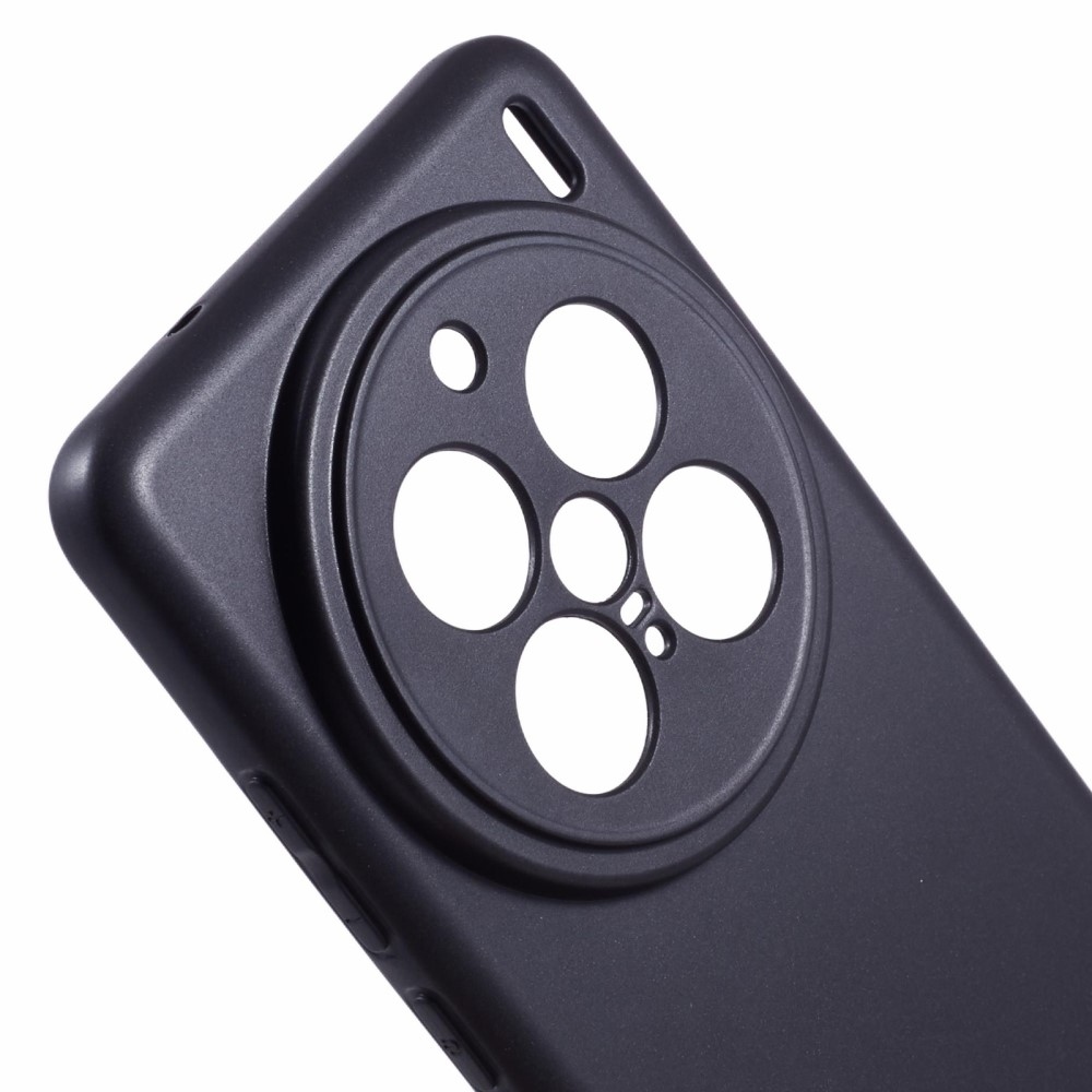 Lesklý gelový obal na Vivo X200 Pro 5G - černý