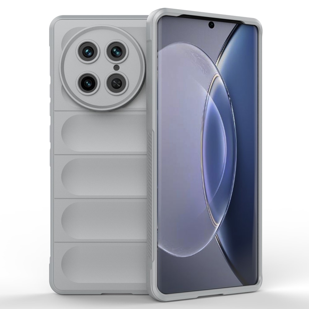Rugg odolný gelový obal na Vivo X90 Pro - světlešedý