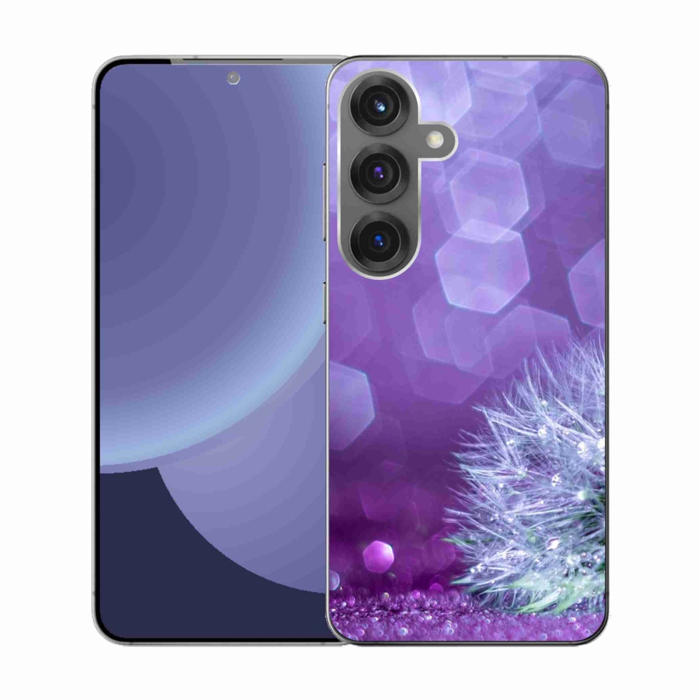 Gelový kryt mmCase na Samsung Galaxy S25 - odkvetlá pampeliška 2