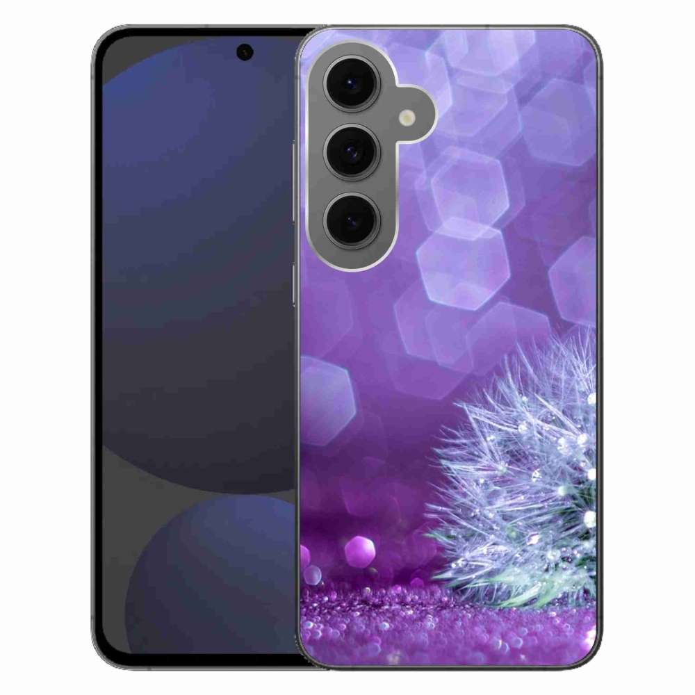 Gelový kryt mmCase na Samsung Galaxy S24 FE - odkvetlá pampeliška 2