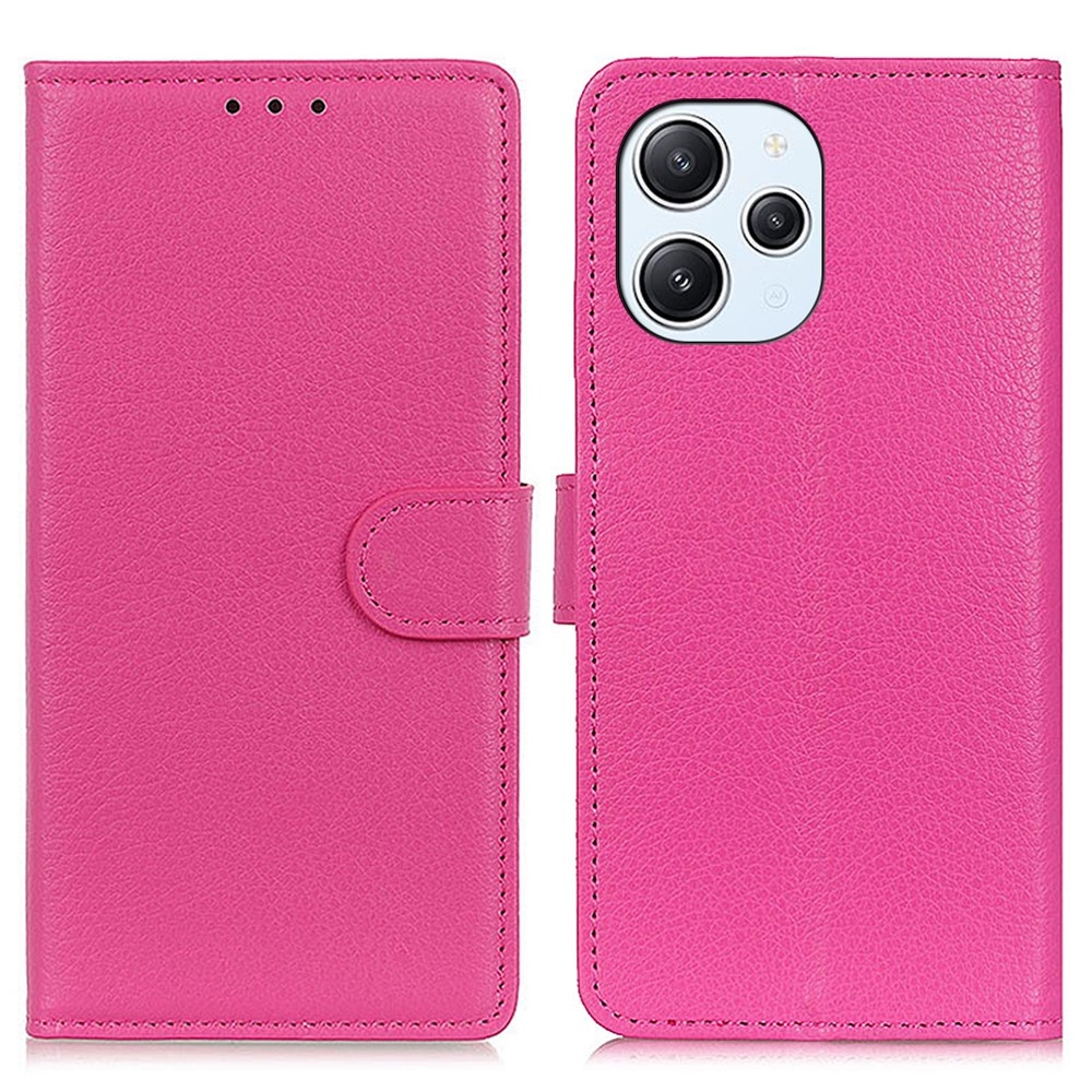 Litchie knížkové pouzdro na Xiaomi Redmi 12 4G/5G - rose