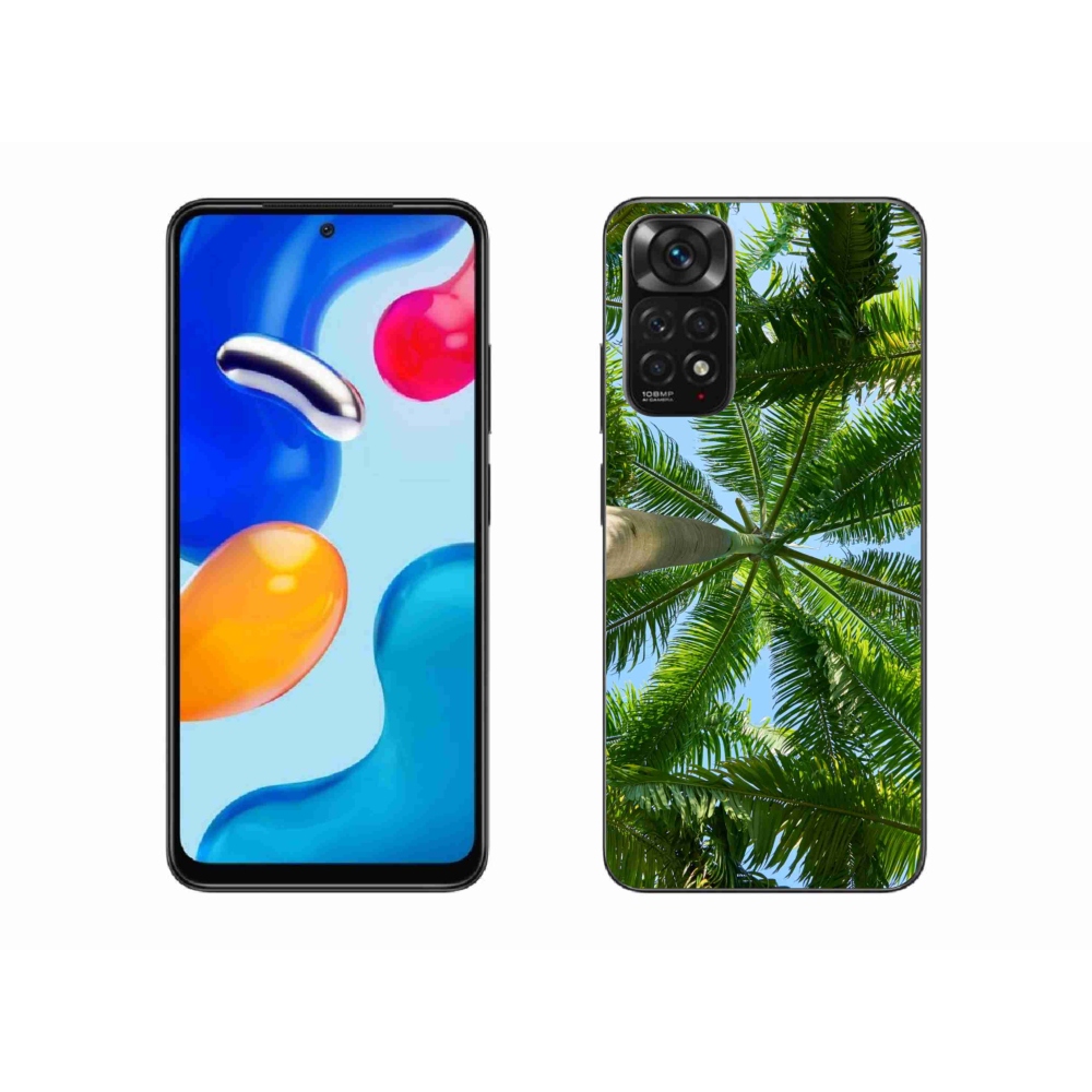 Gelový kryt mmCase na Xiaomi Redmi Note 11S 4G - palmy