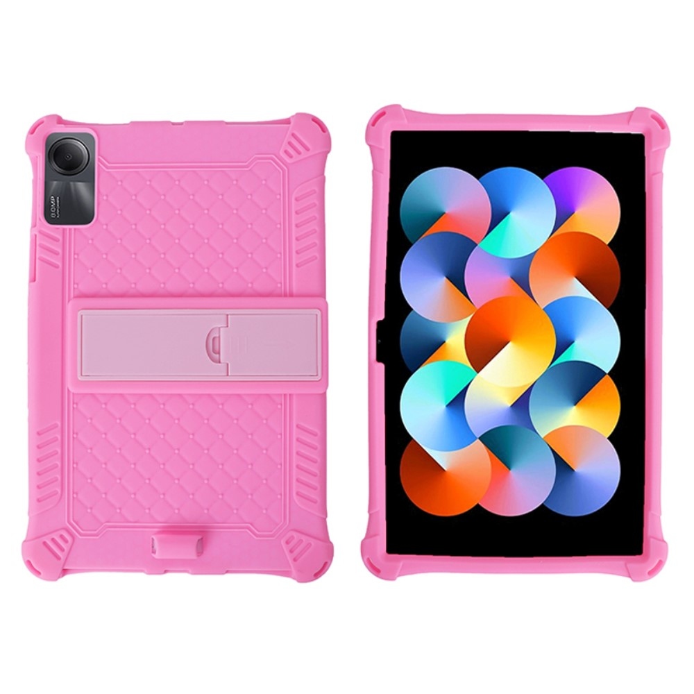 Silikonový kryt s popruhem na Xiaomi Redmi Pad SE - růžový