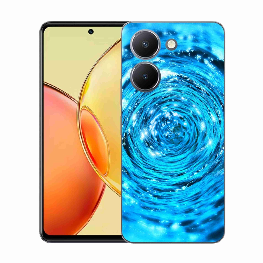 Gelový kryt mmCase na Vivo Y36 - vodní vír