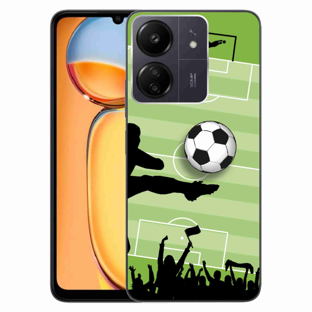 Gelový kryt mmCase na Xiaomi Poco C65/Redmi 13C - fotbal 3
