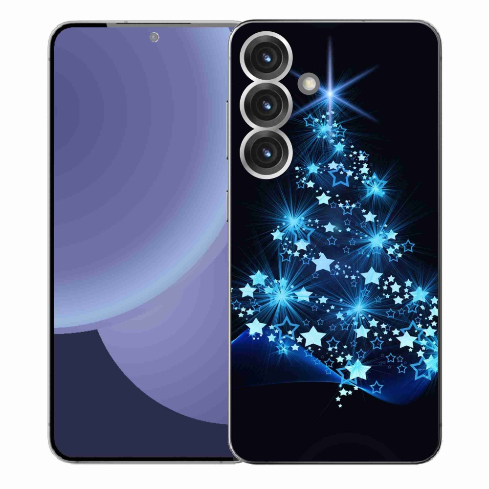 Gelový kryt mmCase na Samsung Galaxy S25+ - vánoční stromek