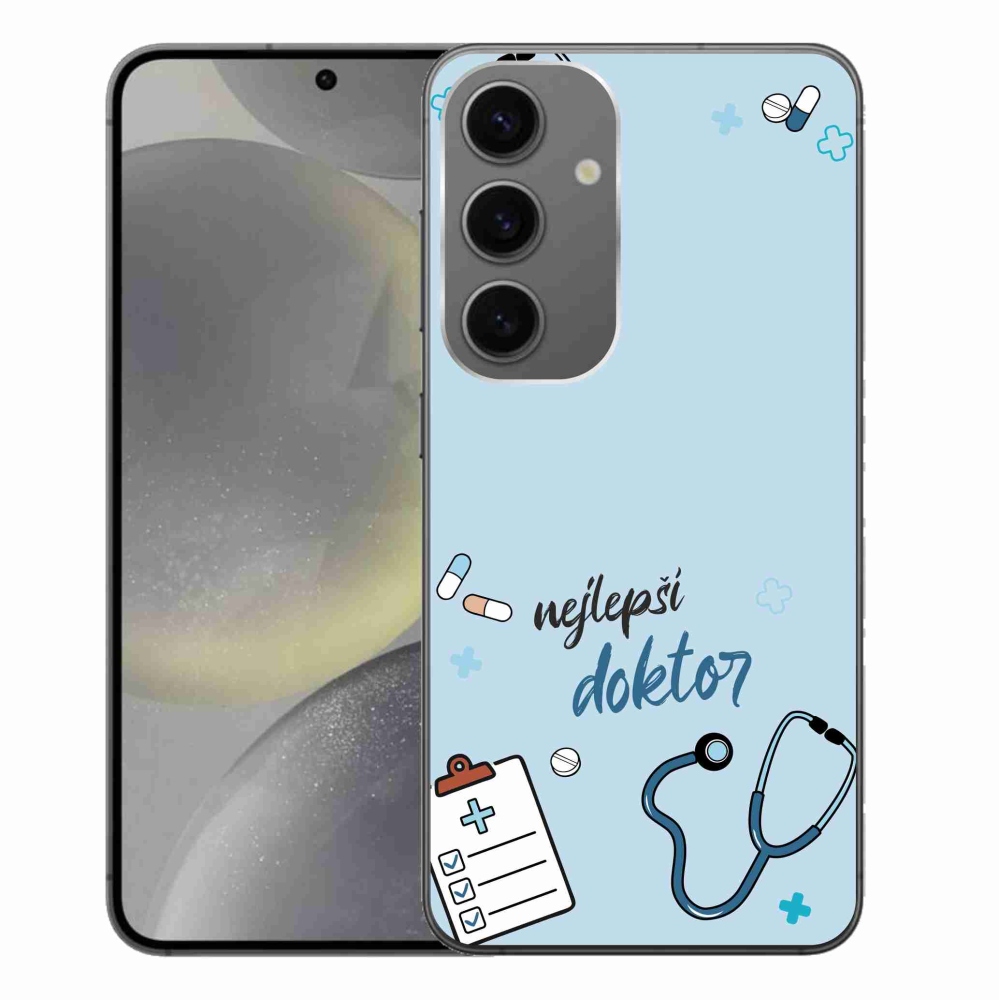 Gelový kryt mmCase na Samsung Galaxy S24+ - nejlepší doktor
