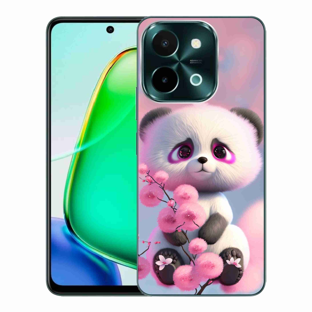 Gelový kryt mmCase na Vivo Y28 - roztomilá panda 1