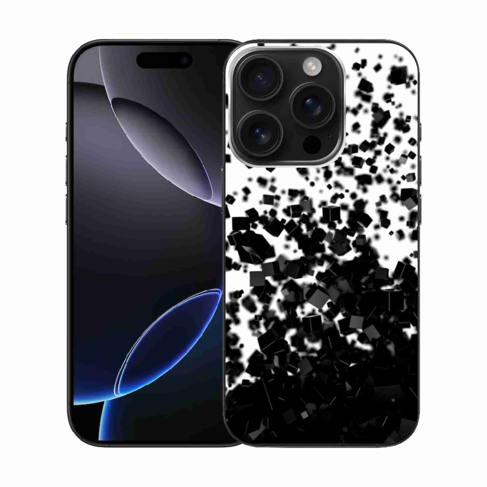 Gelový kryt mmCase na iPhone 16 Pro - abstraktní vzor 1