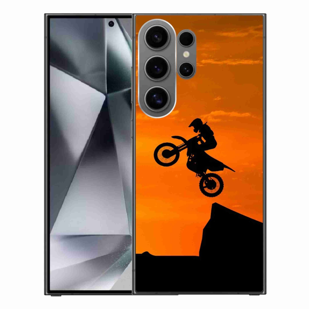 Gelový kryt mmCase na Samsung Galaxy S24 Ultra - motocross
