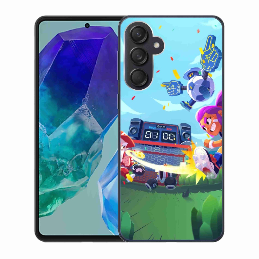 Gelový kryt mmCase na Samsung Galaxy M55 5G - brawl stars 1