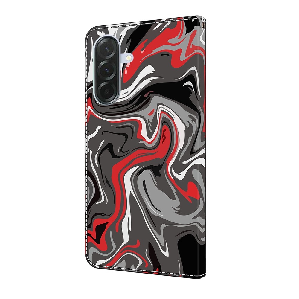 Fashion knížkové pouzdro na Samsung Galaxy A16 4G/5G - abstrakce