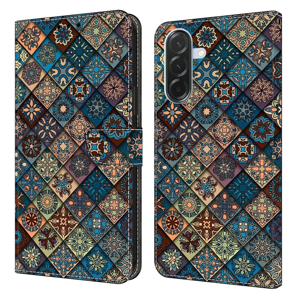 Fashion knížkové pouzdro na Samsung Galaxy A16 4G/5G - barevné vzory