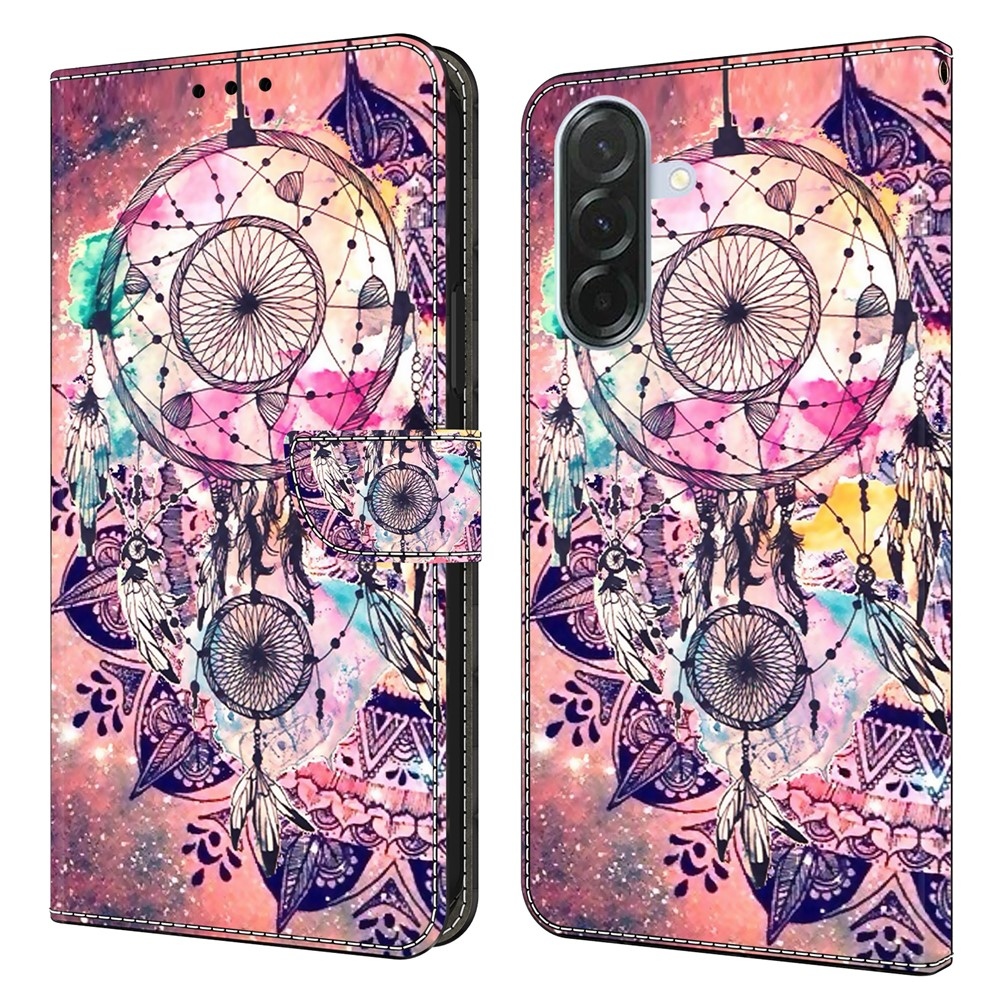 Fashion knížkové pouzdro na Samsung Galaxy A16 4G/5G - barevný lapač snů