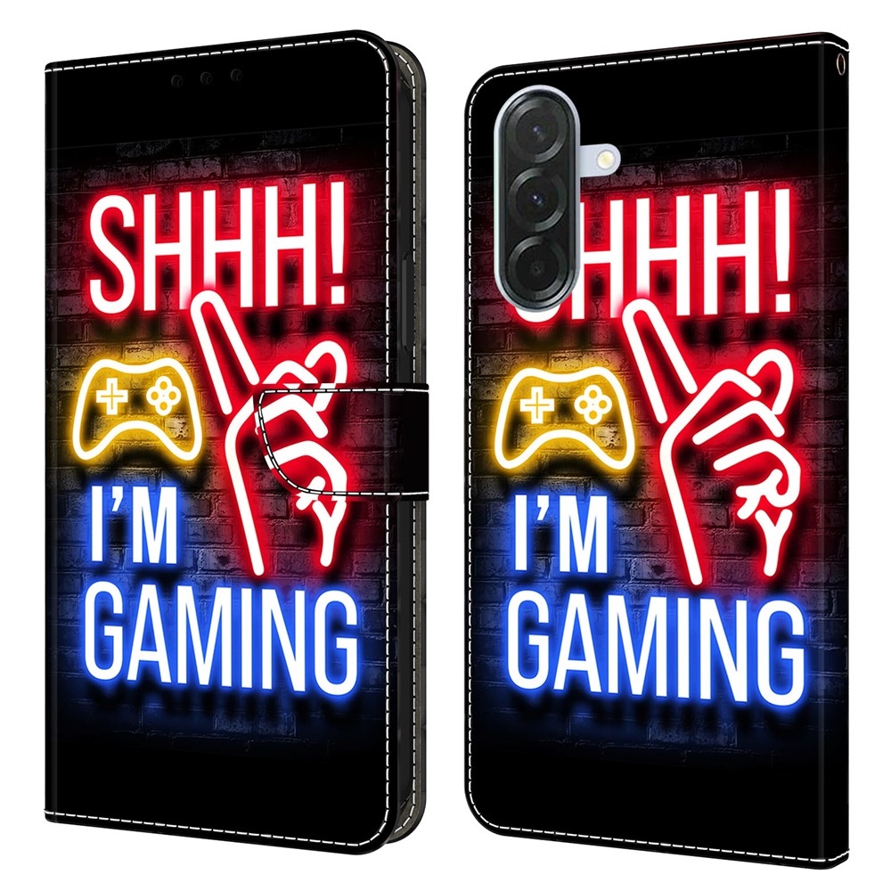 Fashion knížkové pouzdro na Samsung Galaxy A16 4G/5G - gaming