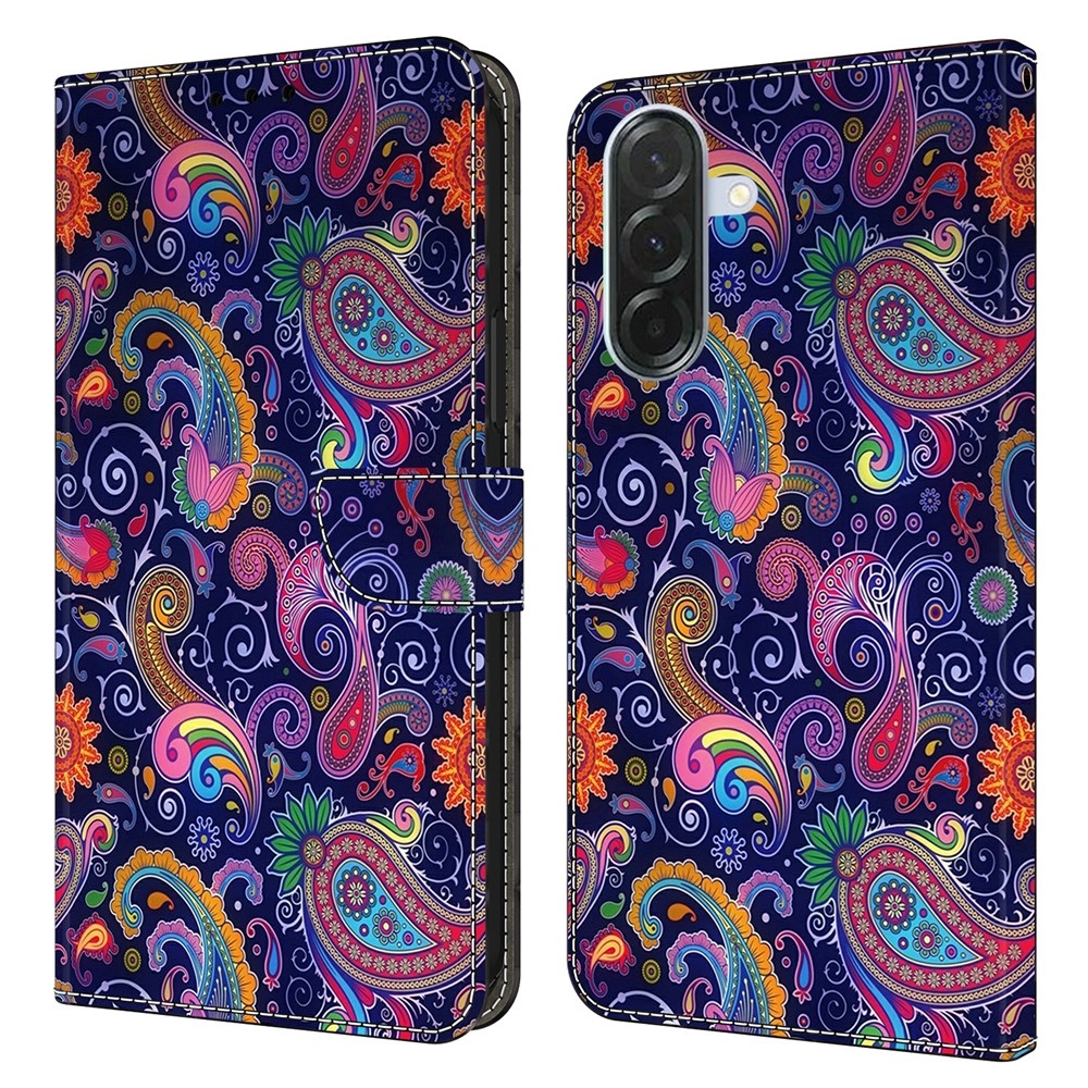 Fashion knížkové pouzdro na Samsung Galaxy A16 4G/5G - kašmírové vzory