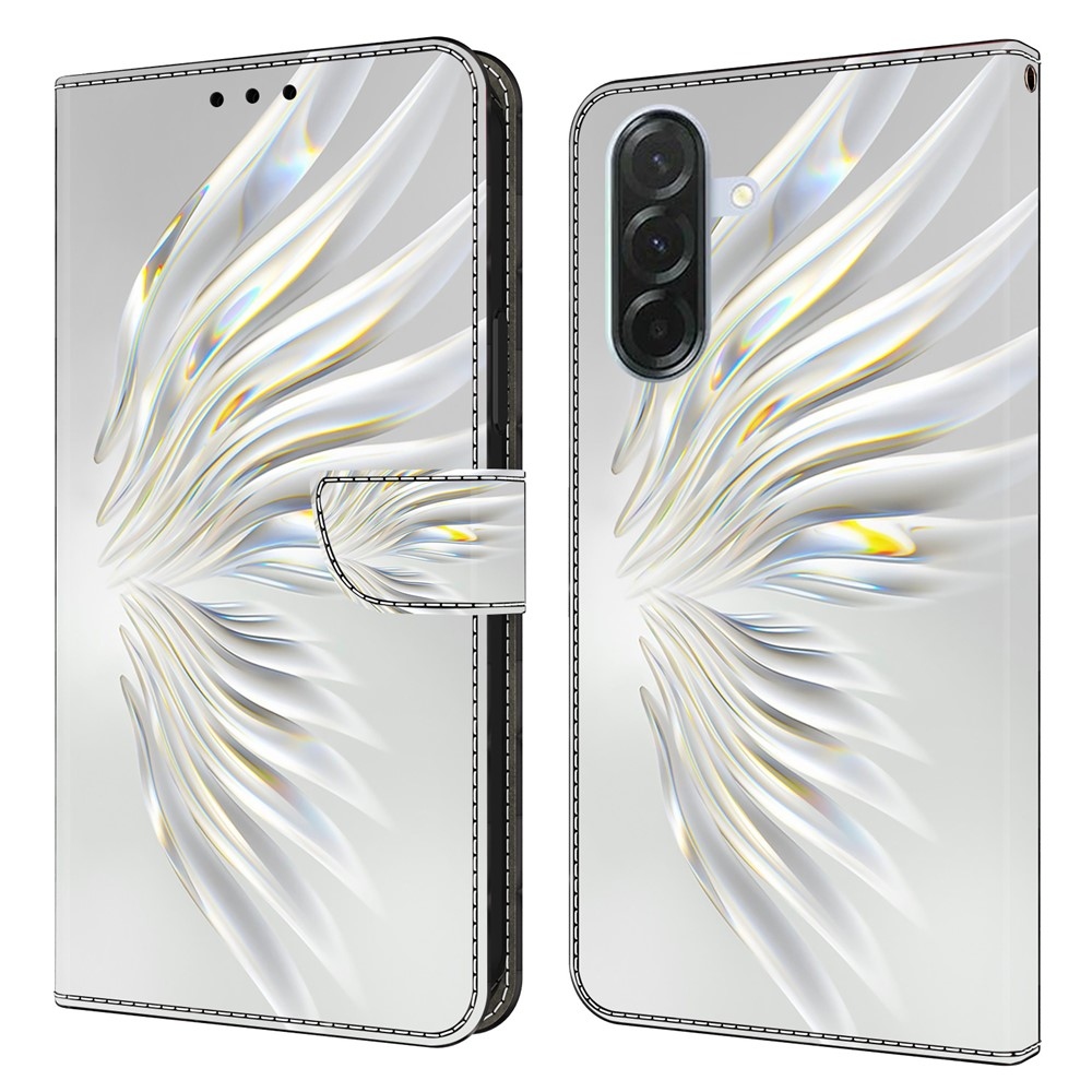 Fashion knížkové pouzdro na Samsung Galaxy A16 4G/5G - křídla