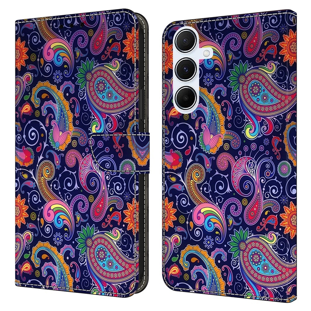 Fashion knížkové pouzdro na Samsung Galaxy A26 5G - kašmírové vzory