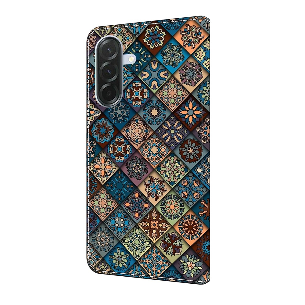 Fashion knížkové pouzdro na Samsung Galaxy A36 5G - barevné vzory