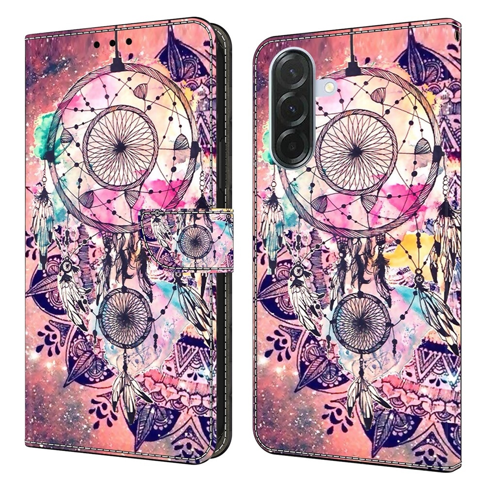 Fashion knížkové pouzdro na Samsung Galaxy A36 5G - barevný lapač snů