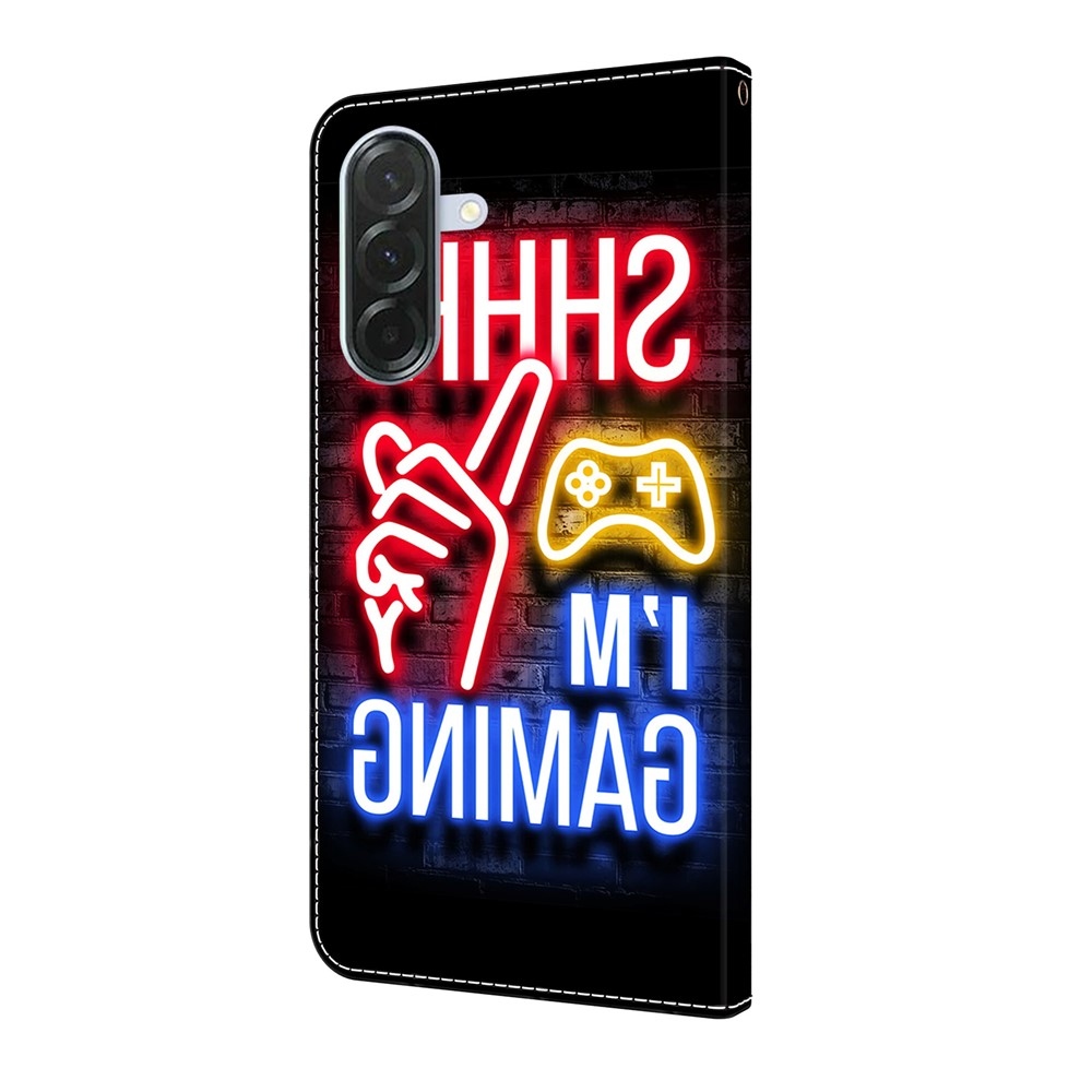 Fashion knížkové pouzdro na Samsung Galaxy A36 5G - gaming