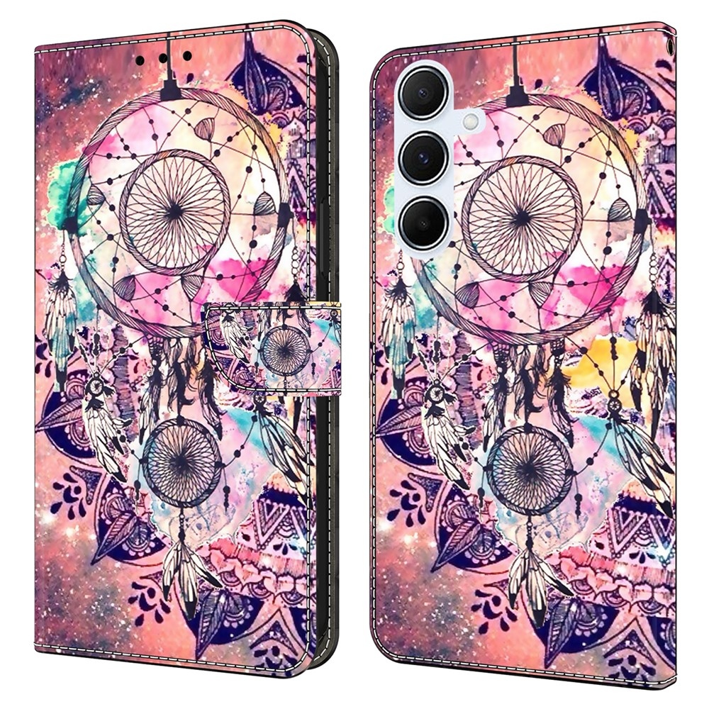 Fashion knížkové pouzdro na Samsung Galaxy A56 5G - barevný lapač snů