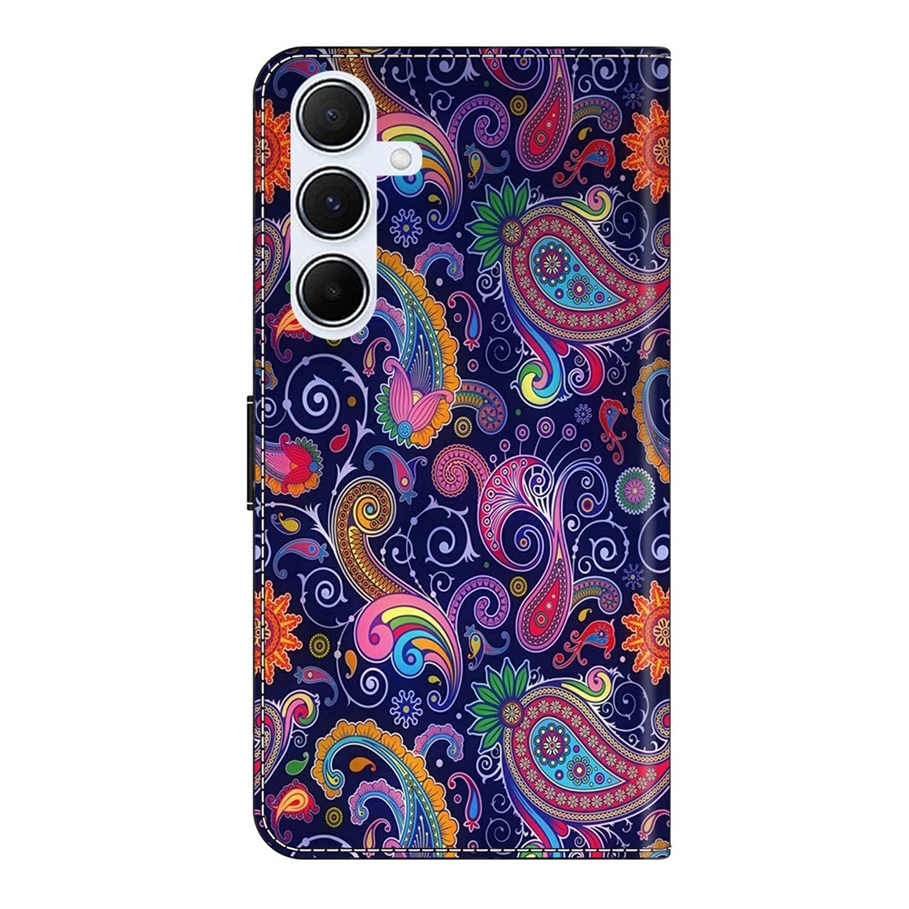 Fashion knížkové pouzdro na Samsung Galaxy A56 5G - kašmírové vzory