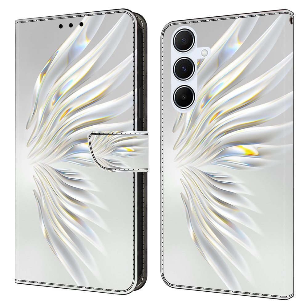 Fashion knížkové pouzdro na Samsung Galaxy A56 5G - křídla