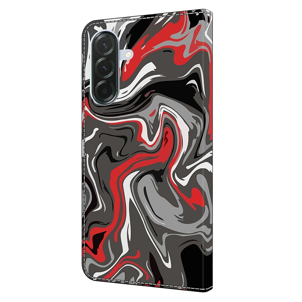 Fashion knížkové pouzdro na Samsung Galaxy A57 5G - abstrakce