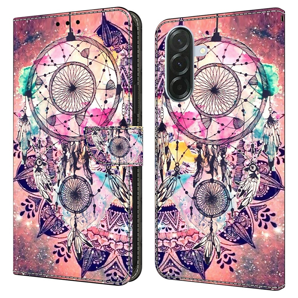 Fashion knížkové pouzdro na Samsung Galaxy A57 5G - barevný lapač snů