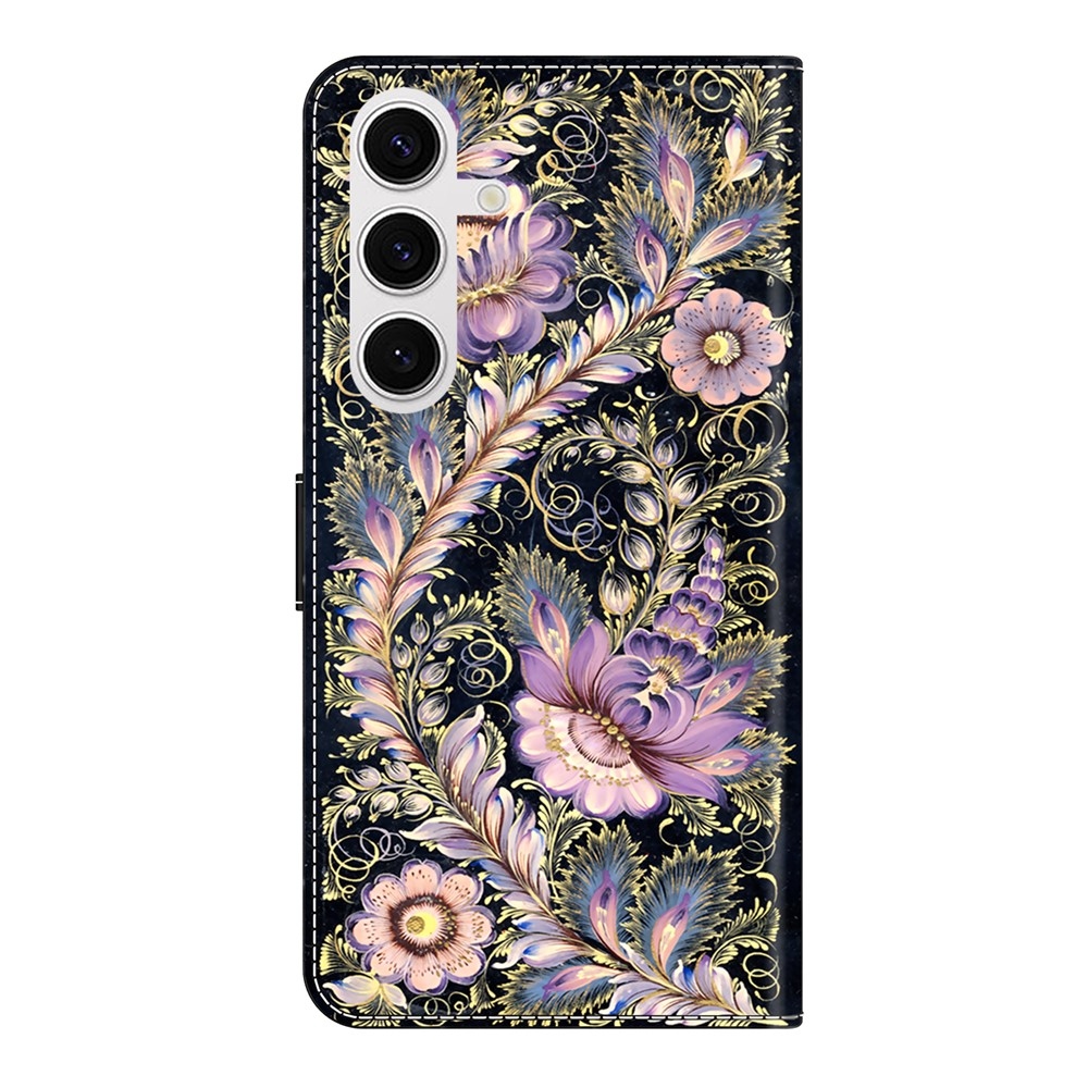 Fashion knížkové pouzdro na Samsung Galaxy S26/S26 Pro - květiny