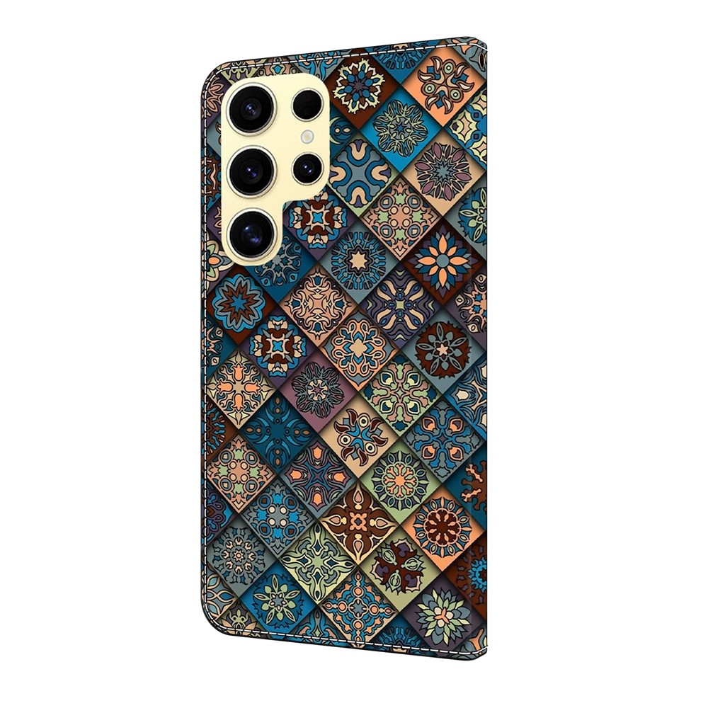 Fashion knížkové pouzdro na Samsung Galaxy S26 Ultra - barevné vzory