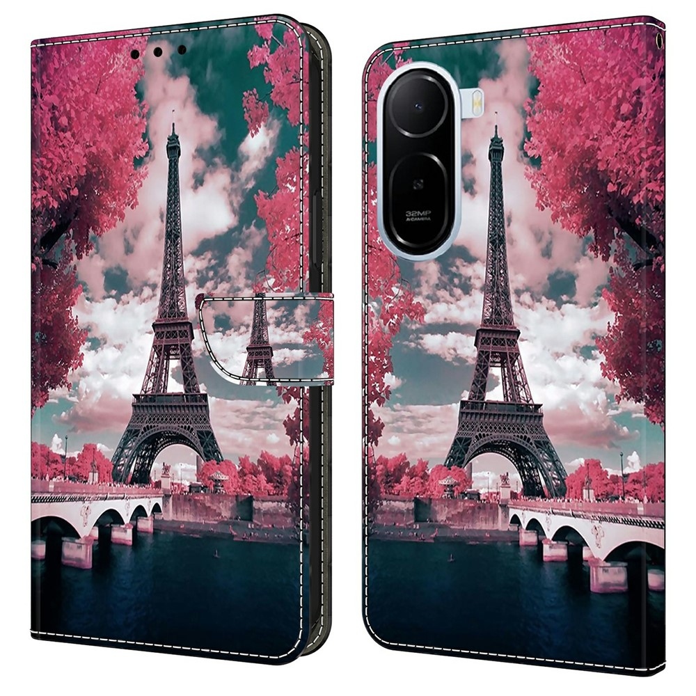Fashion knížkové pouzdro na Xiaomi Redmi A7 Pro - Eiffelova věž