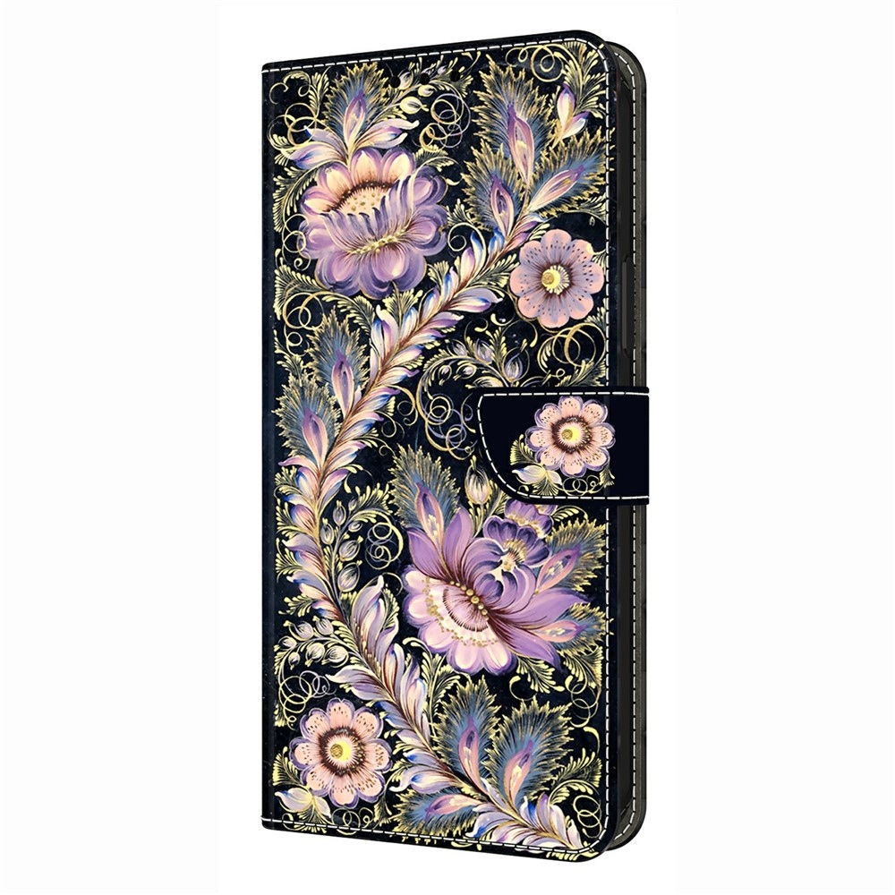 Fashion knížkové pouzdro na Xiaomi Redmi A7 Pro - květiny