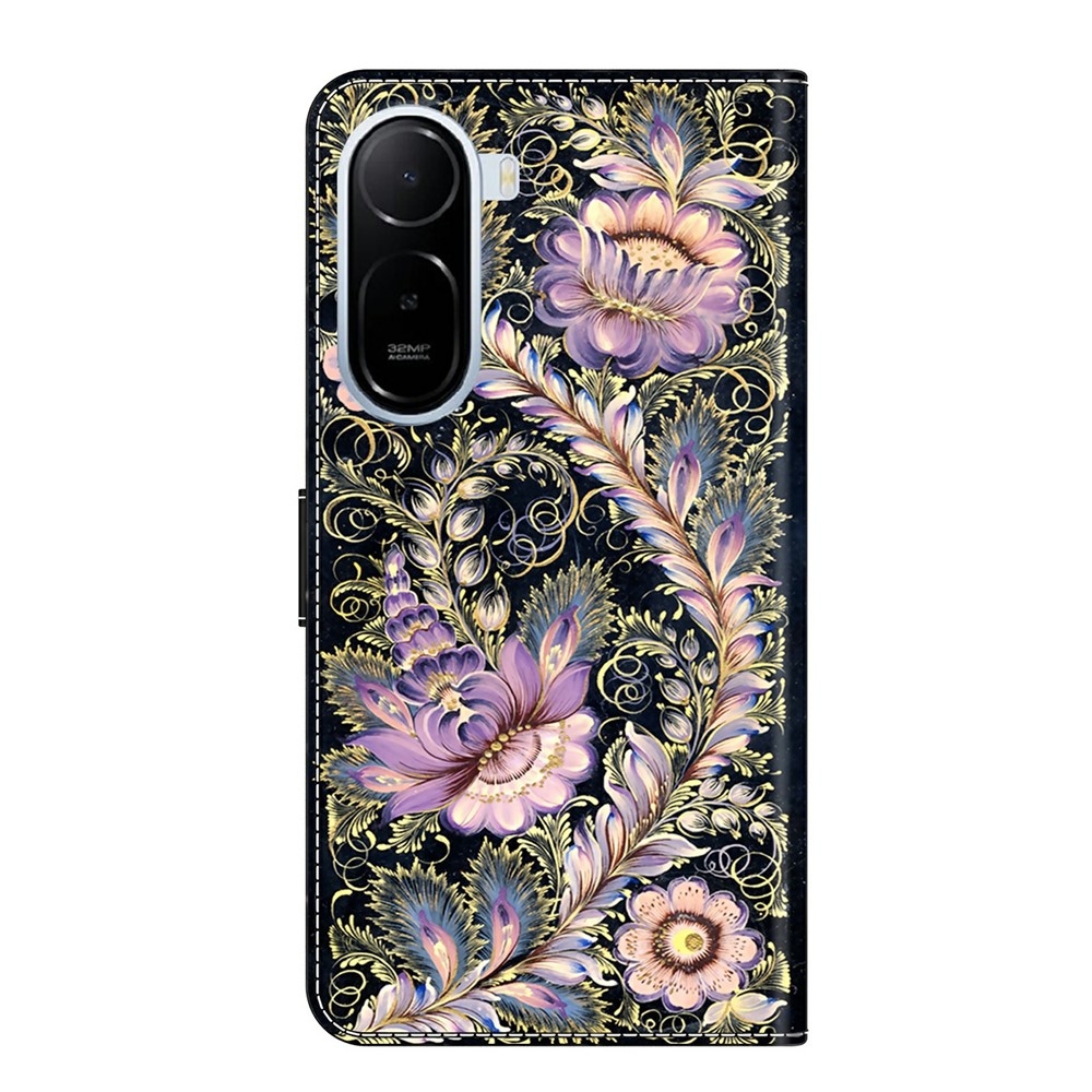 Fashion knížkové pouzdro na Xiaomi Redmi A7 Pro - květiny