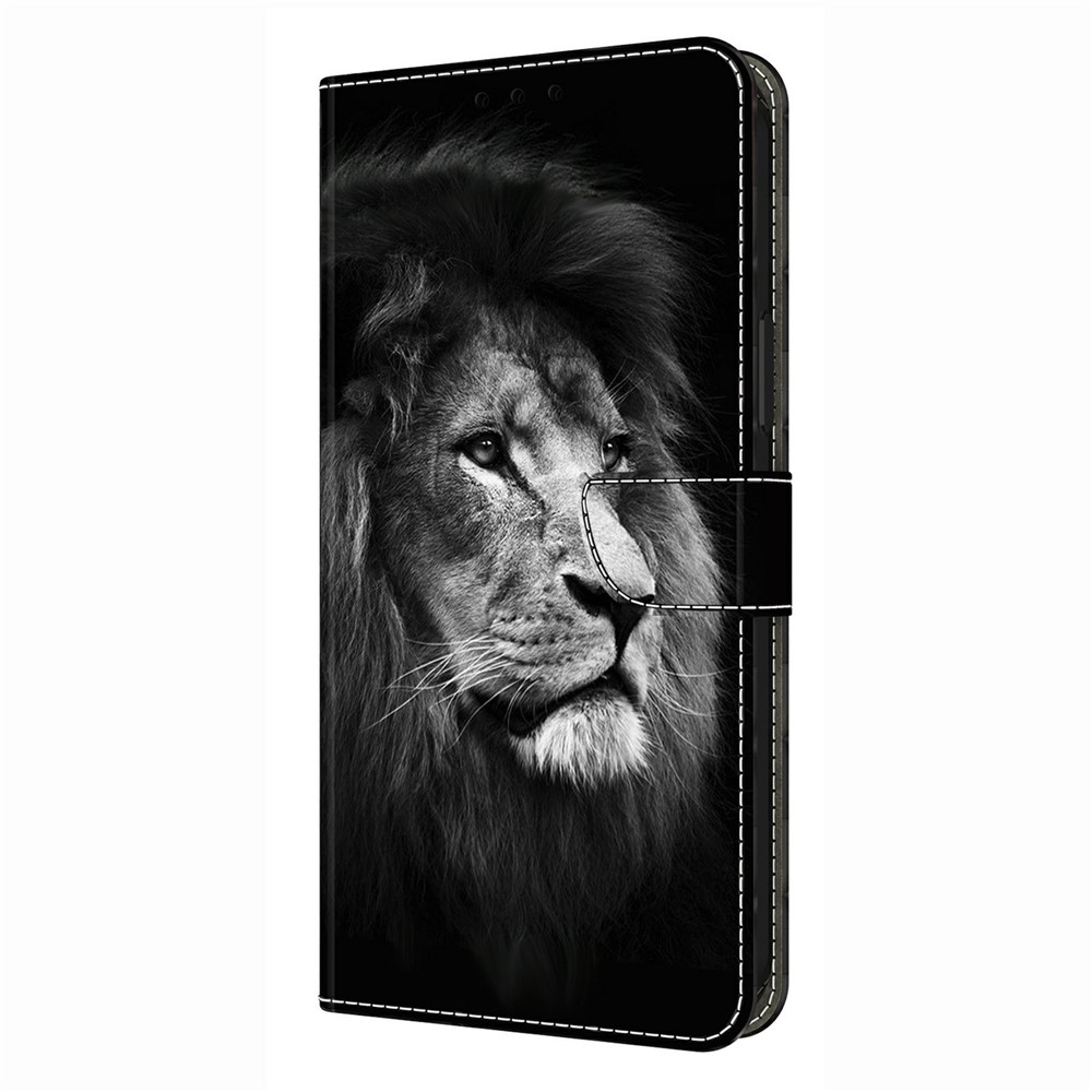 Fashion knížkové pouzdro na Xiaomi Redmi A7 Pro - lev