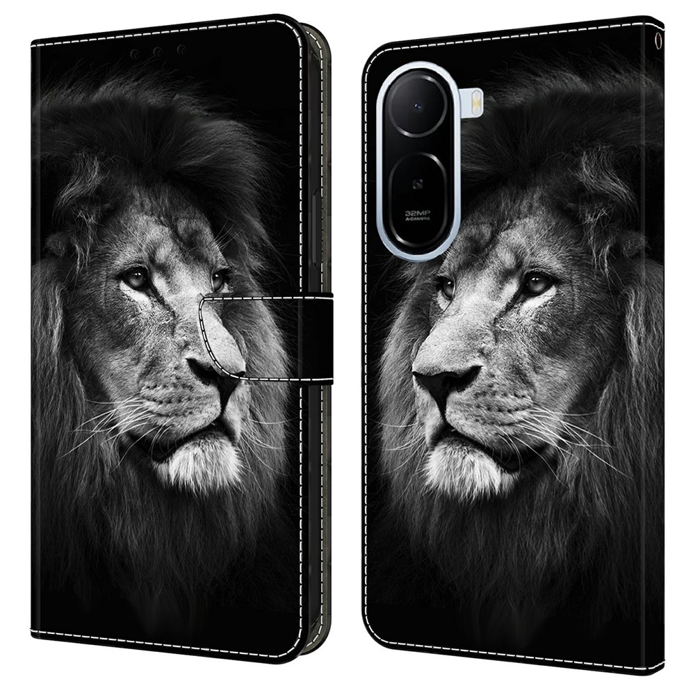 Fashion knížkové pouzdro na Xiaomi Redmi A7 Pro - lev