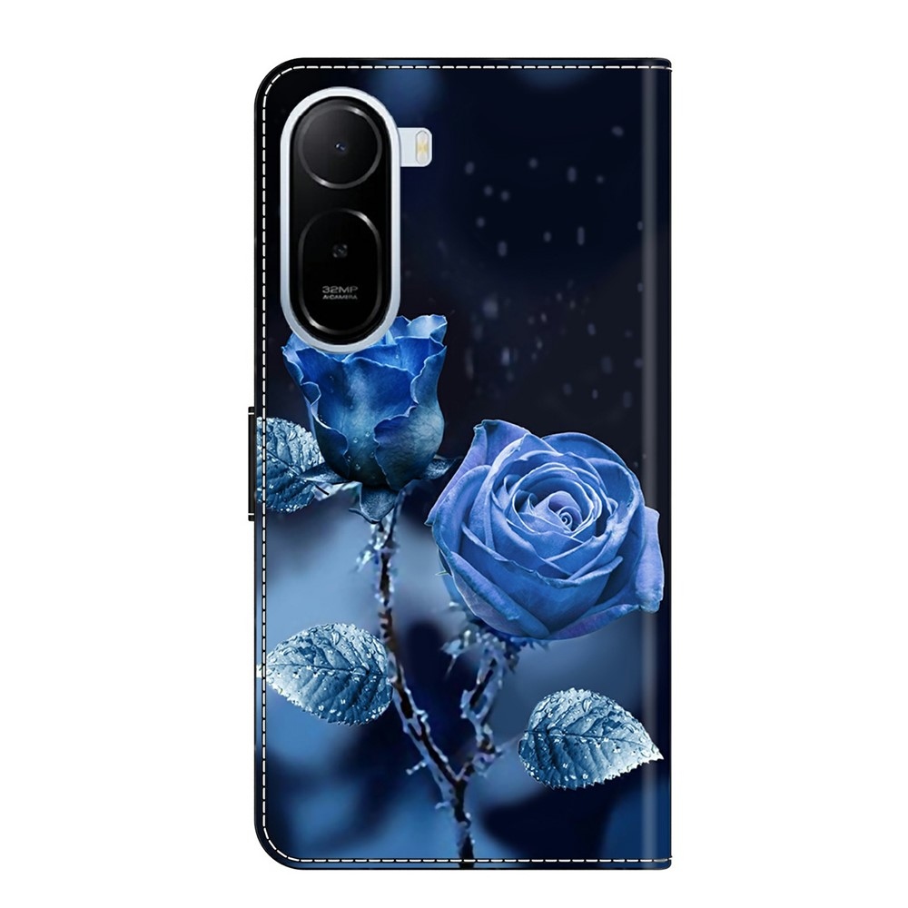 Fashion knížkové pouzdro na Xiaomi Redmi A7 Pro - modré růže