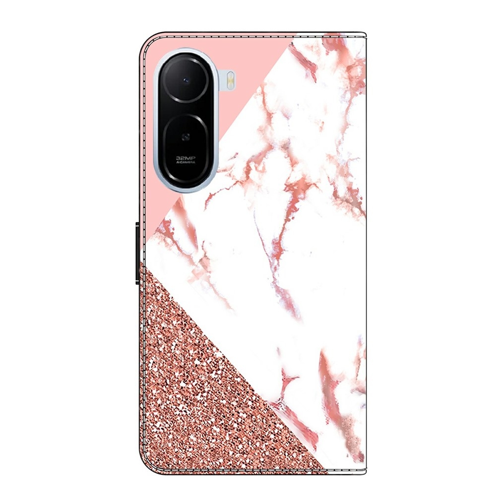 Fashion knížkové pouzdro na Xiaomi Redmi A7 Pro - trojůhelníkový vzor