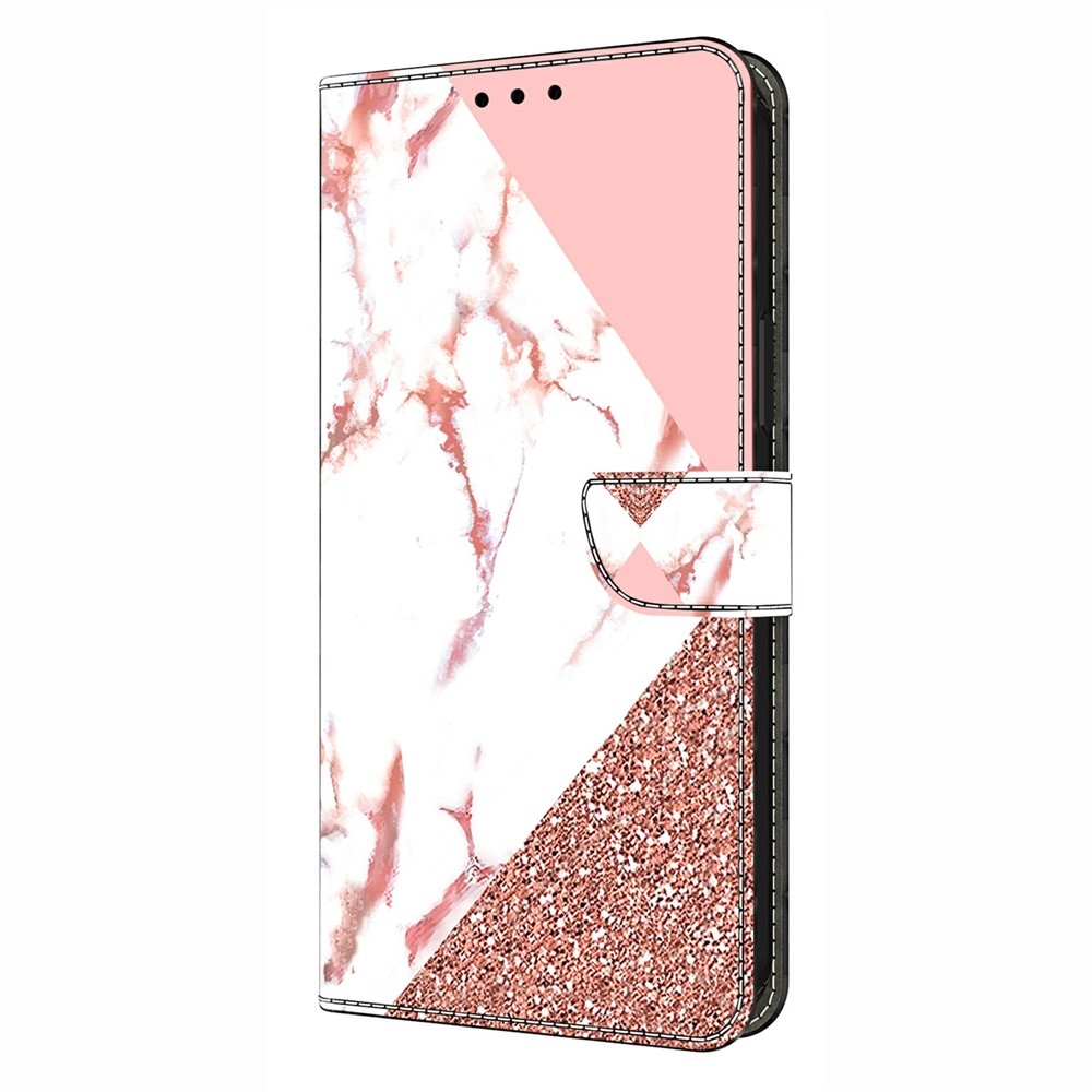 Fashion knížkové pouzdro na Xiaomi Redmi A7 Pro - trojůhelníkový vzor