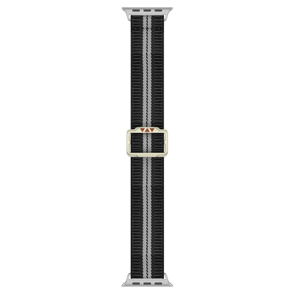 Fasten nylonový řemínek na Apple Watch Ultra 4/3/2/1 49mm/12/11/10 46mm - černý/bílý