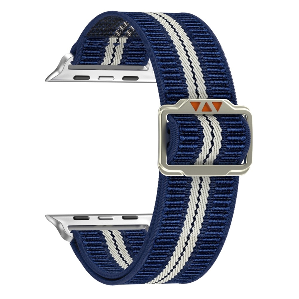 Fasten nylonový řemínek na Apple Watch Ultra 4/3/2/1 49mm/12/11/10 46mm - modrý/bílý