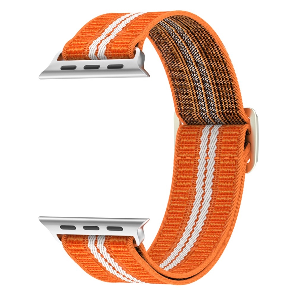 Fasten nylonový řemínek na Apple Watch Ultra 4/3/2/1 49mm/12/11/10 46mm - oranžový