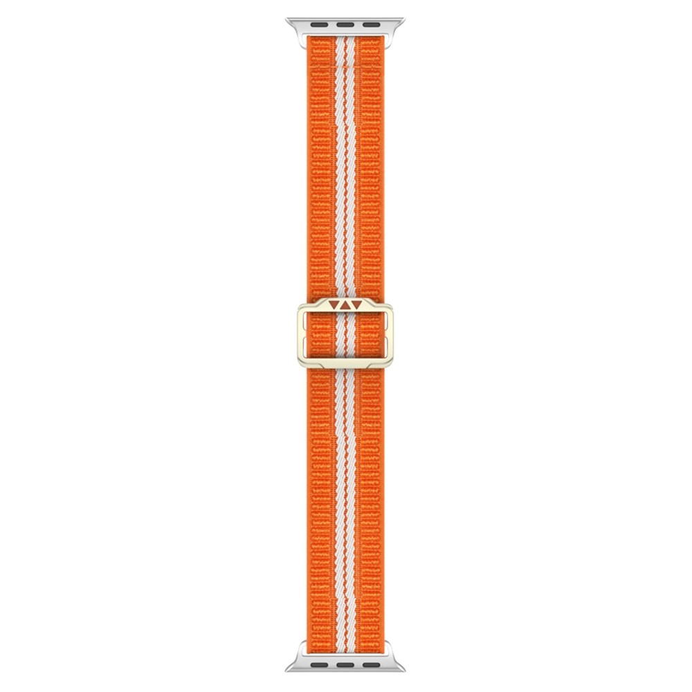 Fasten nylonový řemínek na Apple Watch Ultra 4/3/2/1 49mm/12/11/10 46mm - oranžový