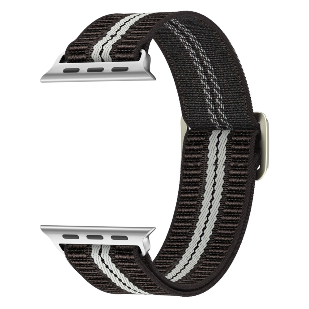Fasten nylonový řemínek na Apple Watch Ultra 4/3/2/1 49mm/12/11/10 46mm - tmavěhnědý