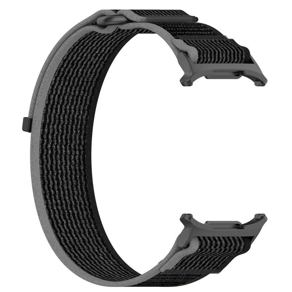 Fasten nylonový řemínek na Samsung Galaxy Watch Ultra (2025) 47mm - černý/šedý