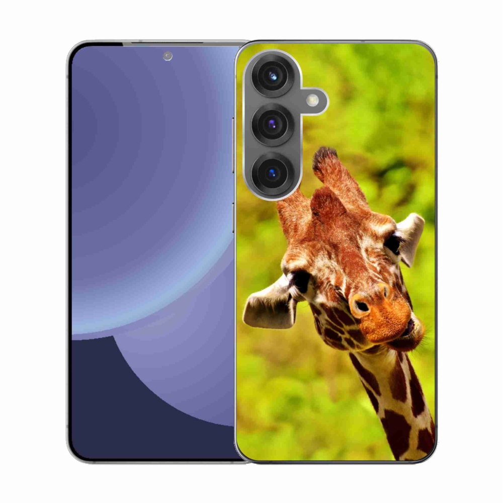 Gelový kryt mmCase na Samsung Galaxy S25 - žirafa