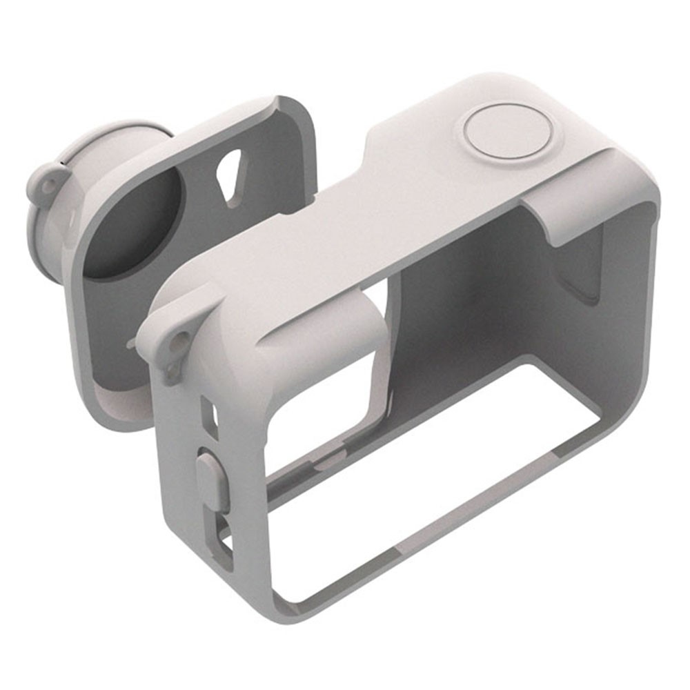 Silikonový ochranný obal s krytkou objektivu pro Insta360 GO Ultra – šedý