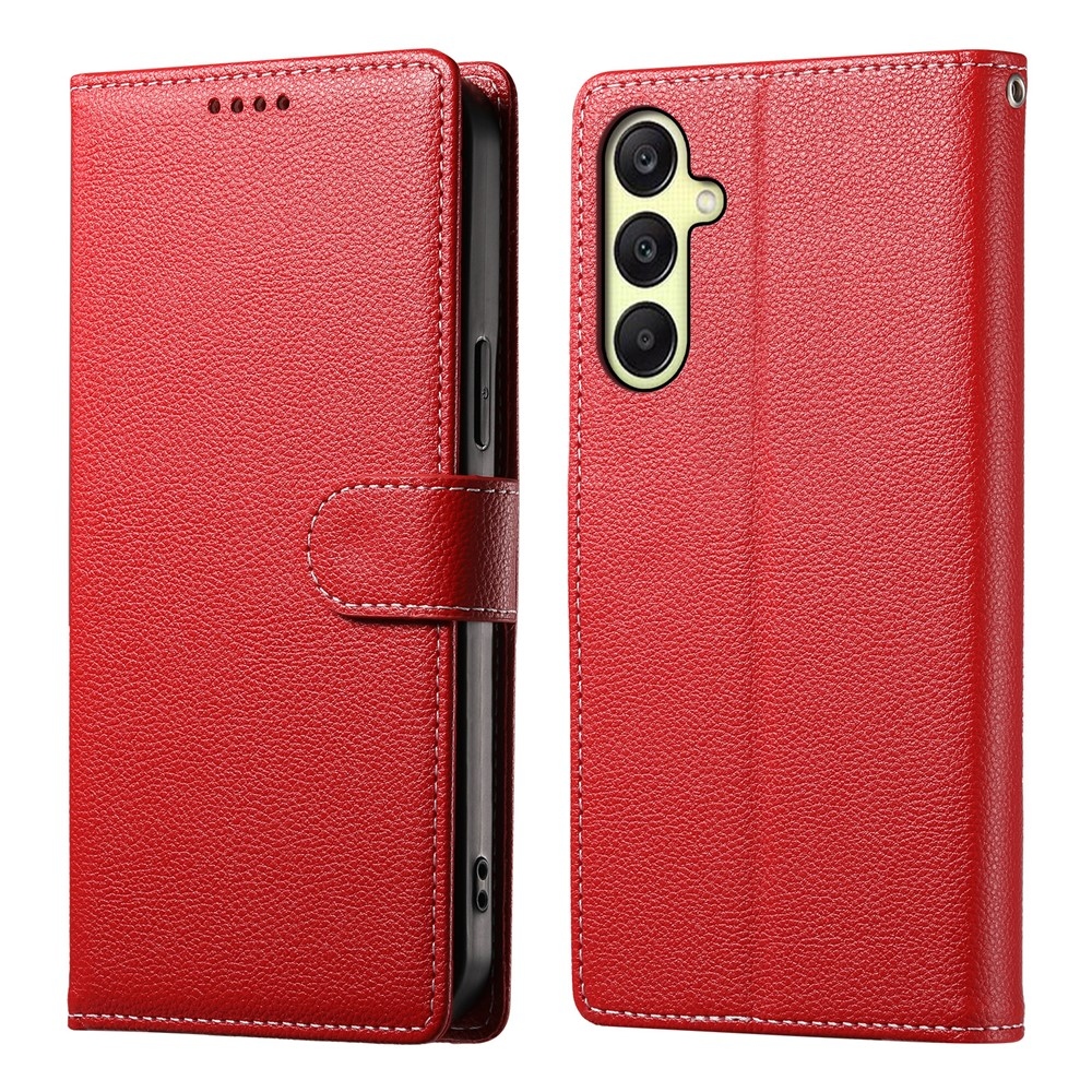 Snap knížkové pouzdro na Samsung Galaxy A17 5G - červené